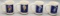 4 Morton Girl Mugs - Never Used!