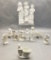 12 Bisque Figurines - Germany Etc., Tallest Is 10