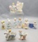 10 Bisque Figurines - Germany Etc., Tallest Is 6