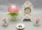 Estate Lot Misc. - Includes Glass Flowers & 8½