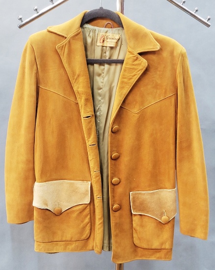 Vintage 1950s Geronimo Buckskin - Forrest A. Heath Co. Denver, Very Cool