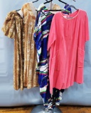 4 Kaftans - Alice Pleated As Found W/ Small Hole On Shoulder, Loungecraft O