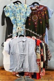Estate Lot - 10 Pieces Ladies' Clothing Includes: Lanz Original Dress, Flor