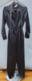 Vintage Ladies' Luxurious Satin 1-piece Evening Pant Suit - Albert Capraro