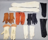 7 Pairs Vintage Ladies' Gloves