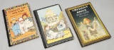 3 Old Raggedy Ann & Orphant Annie Children's Books - By Johnny Gruelle, 192