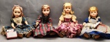 Set Of 4 Madame Alexander Little Women Dolls - Large, 14