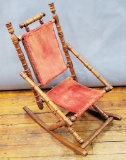 Late 1800s Children's Rocker - 15