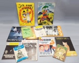 Estate Lot - 13 Pieces Old Ephemera Of TV, Movies Etc.