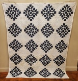 Vintage Quilt In Vintage Condition - Handmade, Hand Stitched & Hand Quilted