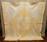 Vintage Quilt In Vintage Condition - Handmade, Hand Stitched & Hand Quilted