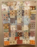 Vintage Quilt In Vintage Condition - Handmade, Machine Quilted, 32