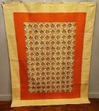 Vintage Quilt In Vintage Condition - Handmade, Machine Quilted,  75