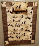 Vintage Quilt In Vintage Condition & Pillow - Handmade, Machine Quilted, By
