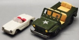 Vintage Tin Litho Army Jeep - 8¼