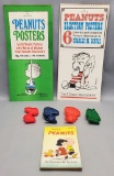 Vintage Peanuts Items - Includes: 4 Cookie Molds By United Feature, 2 Hallm