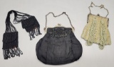 3 Vintage Beaded Bags