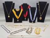 17 Costume Necklaces - Mostly 1960s