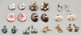 10 Pairs Vintage Ladies' Costume Earrings