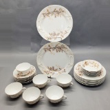 Estate Lot - Old Carlsbad China Includes: 6 Lunch/Dessert Place Settings, 6