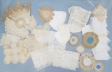 Estate Lot Vintage Linens - All In As Found Condition