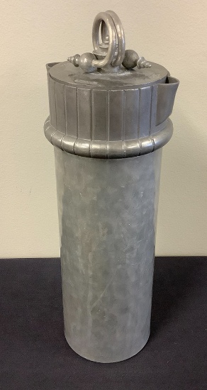 Very Cool Mid-Century Brutalist/Art Deco Cocktail Shaker - Buenilum, By Fre