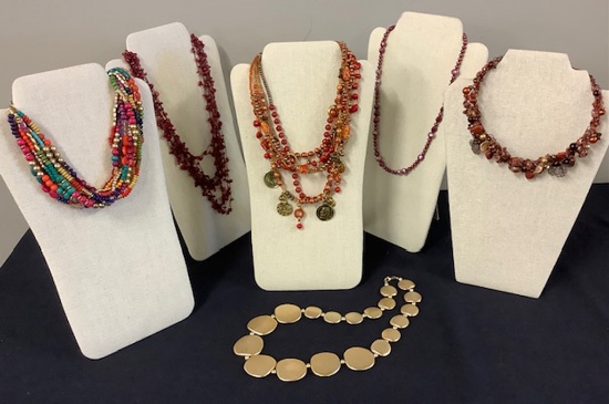 6 High-End Costume Jewelry Necklaces - Beaded Etc.