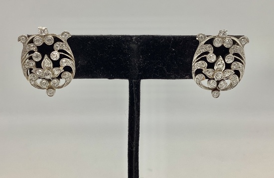 18kt Diamond Turtle Earrings (8.5g Total Weight)