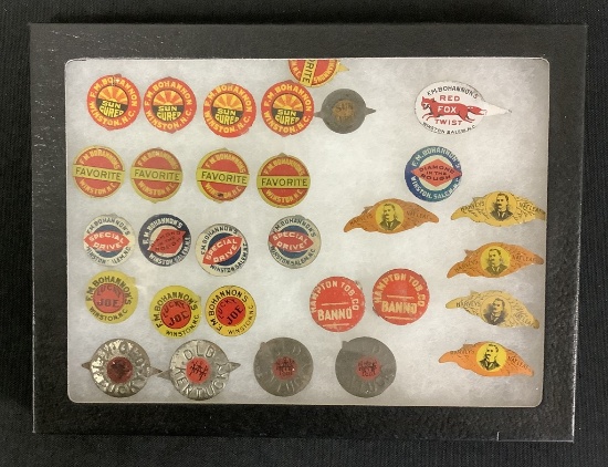 Tray Tin Tobacco Tags