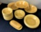 Vintage Fiesta - 25 Pieces Homer Laughlin, Largest Bowl Is 9