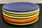 Vintage Fiesta - 7 Plates, 7¼