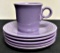 Vintage Fiesta - 5 Plates, Lilac, 7