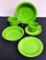 Vintage Fiesta - 6 Pieces Green, Largest Is 8½
