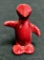 Vintage Fiesta - Maroon Harlequin Penguin