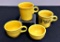Vintage Fiesta - 4 Misc. Yellow
