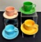 Vintage Fiesta - 4 Cups & Saucers