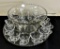 Vintage Imperial Candlewick - 15-piece Punch Bowl Set, 12