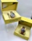 2 Watches - Invicta #3522 Rose Gold & Invicta #3516 Gold Tone