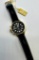 Invicta ‘Lefty’ Watch #3330 Gold Tone/Leather Band