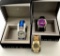 3 Watches - Invicta Lupah #2326 Gold Tone, Android #AD358 Stainless/White &