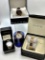 4 Watches - Croton No Model# Goldtone, Genevéx No Model# Stainless, Android