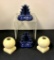 Vintage Fiesta - 2 Pair Candlesticks, 3½