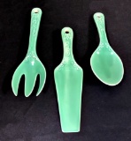 Vintage Fiesta - 3 Serving Pieces, Green