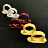 Vintage Fiesta - 6 Napkin Rings