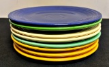 Vintage Fiesta - 8 Plates, 9½