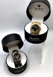 2 Watches - Croton No Model#, Stainless With Brown Face & Croton #CA301138