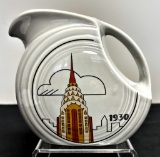 Vintage Fiesta - Disk Pitcher, 1930 Chrysler Building, 6