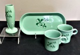 Vintage Fiesta - 4 Pieces Sea Mist Shamrock