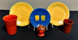Vintage Fiesta - 6 Pieces Experimental Glazed