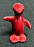 Vintage Fiesta - Maroon Harlequin Penguin